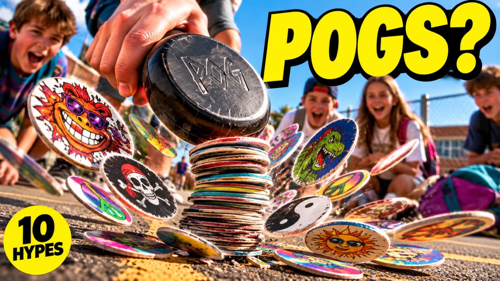 How Pogs Took Over America’s Schoolyards—and Then Disappeared